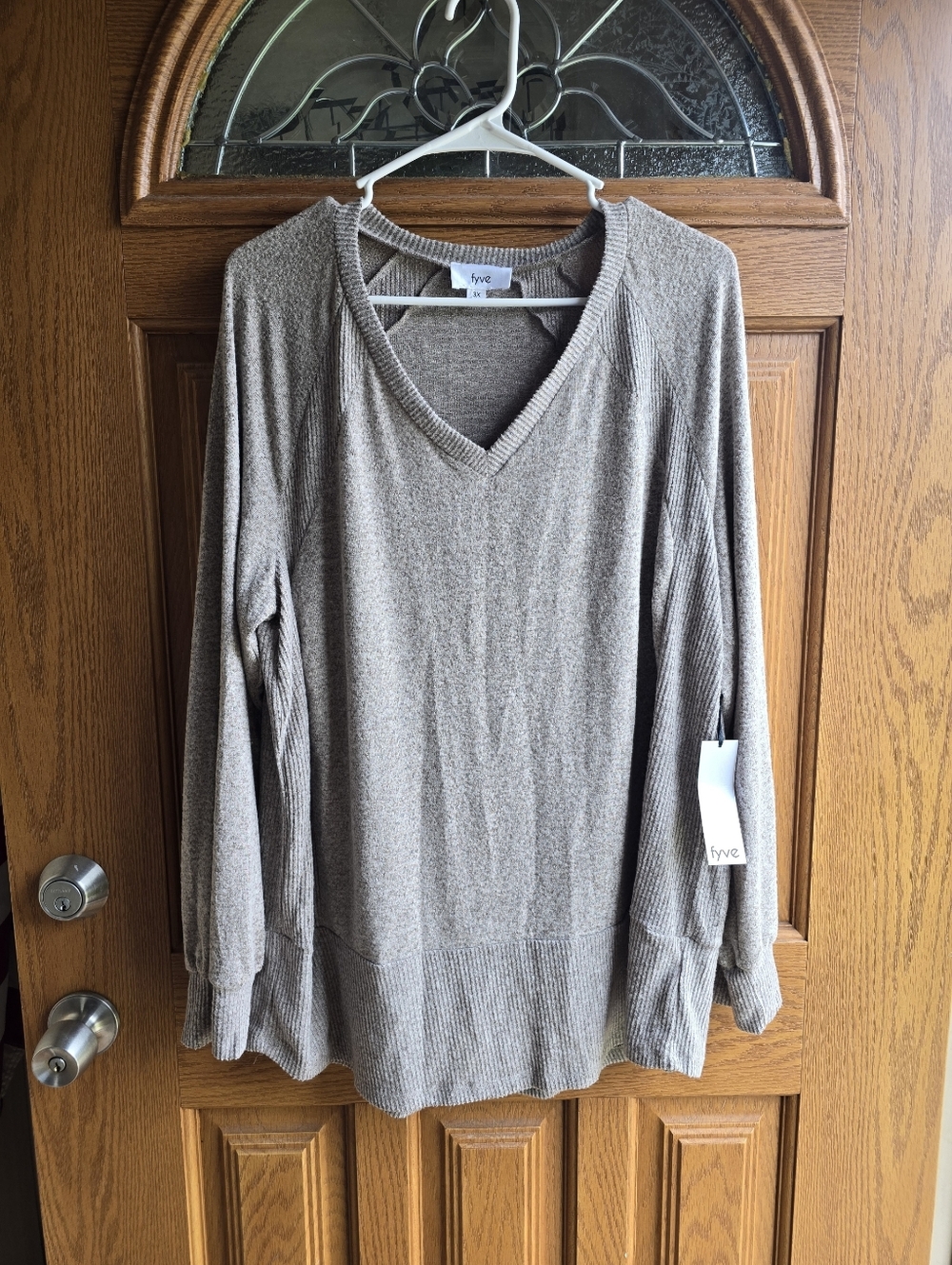 NWT FYVE sweater 3x Plus Size